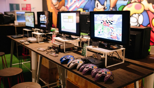 The Nostalgia Box – Video Game Console Museum – Games Area The Nostalgia Box - Video Game Console Museum - Games Area