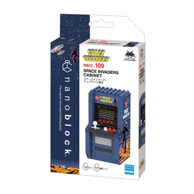 Nanoblocks- Arcade- Space Invaders 02- Nostalgia Box